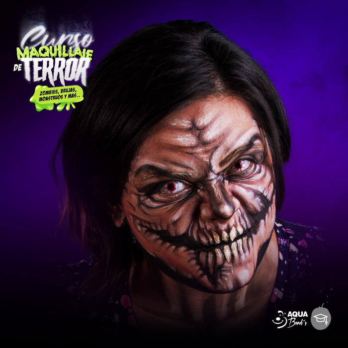 Apartado del “Curso de Maquillaje de Terror: zombies, monstruos y más”- PRESENCIAL - 20, 21 y 22 de Mayo