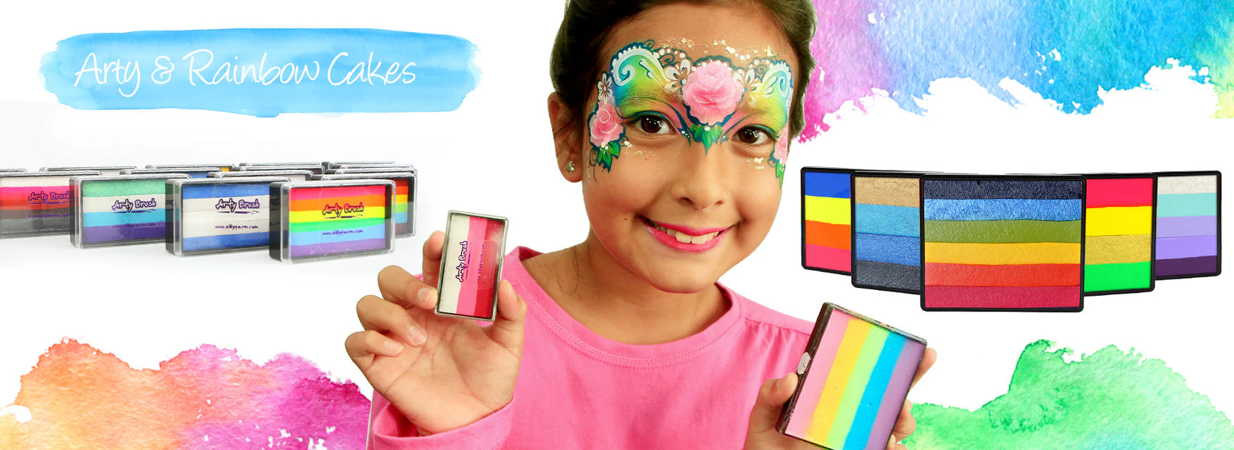 Arty Brush Cakes By Silly Farm — Bond's Boutique