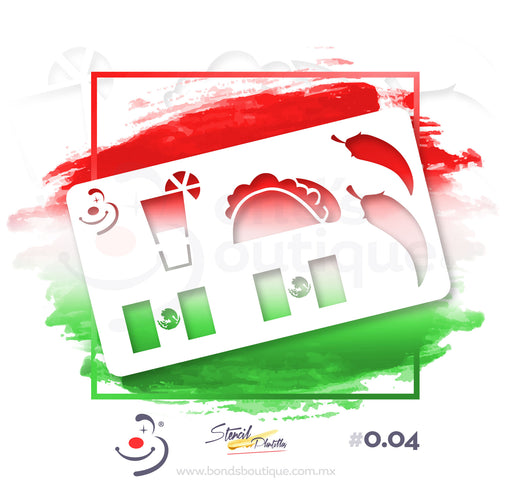 Kit Patrio Viva México – Aqua Bond’s - Bond's Boutique