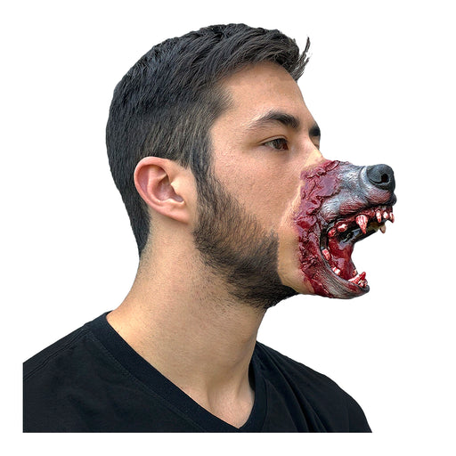 Werewolf transformation latex appliance - Bond's Boutique