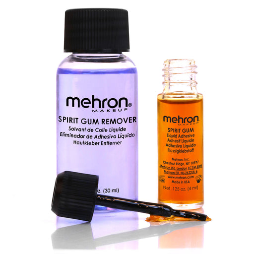 Spirit Gum Adhesivo 0.125 ml + Removedor 1 Oz – Combo profesional para maquillaje FX - Bond's Boutique