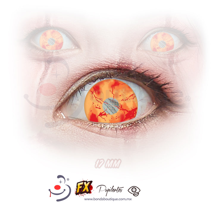 Pupilentes- Mini Sclera- Infection - Bond's Boutique