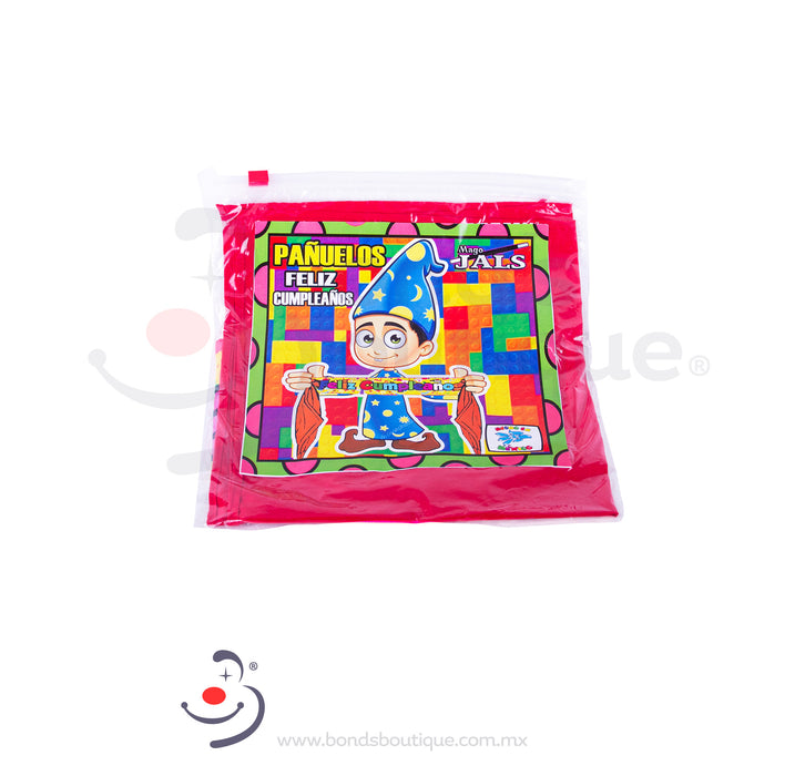 PAÑUELO- FELIZ CUMPLEAÑOS - Bond's Boutique