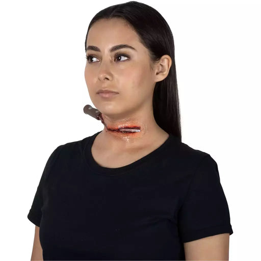 Knife in neck - Bond's Boutique
