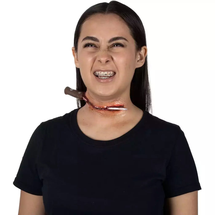 Knife in neck - Bond's Boutique