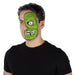 Half Mask Green Zombie - Bond's Boutique