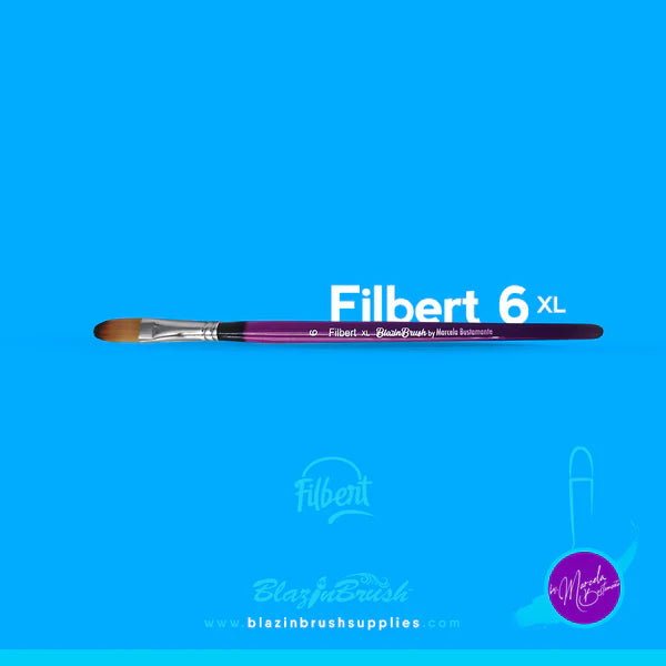Blazin Brush Filbert 6 XL