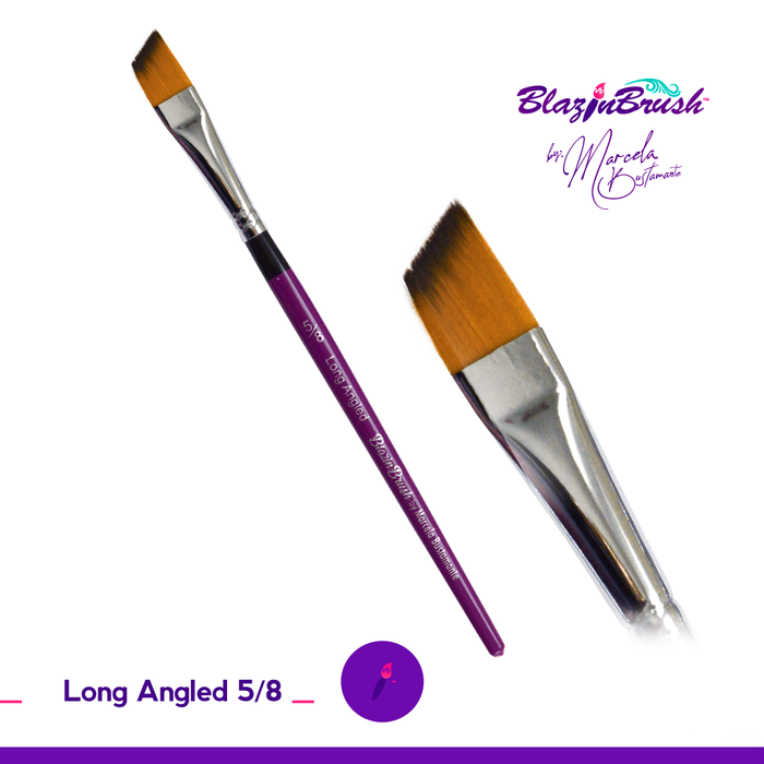 Blazin Brush 5/8 Long Angled