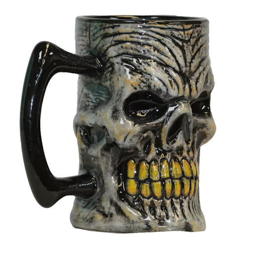 White Skull Mug - Bond's Boutique