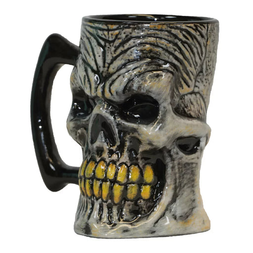 White Skull Mug - Bond's Boutique