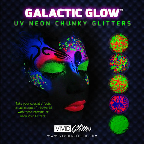 Gleam UV Chunky Glitter Cream - Gum Nebula 30g