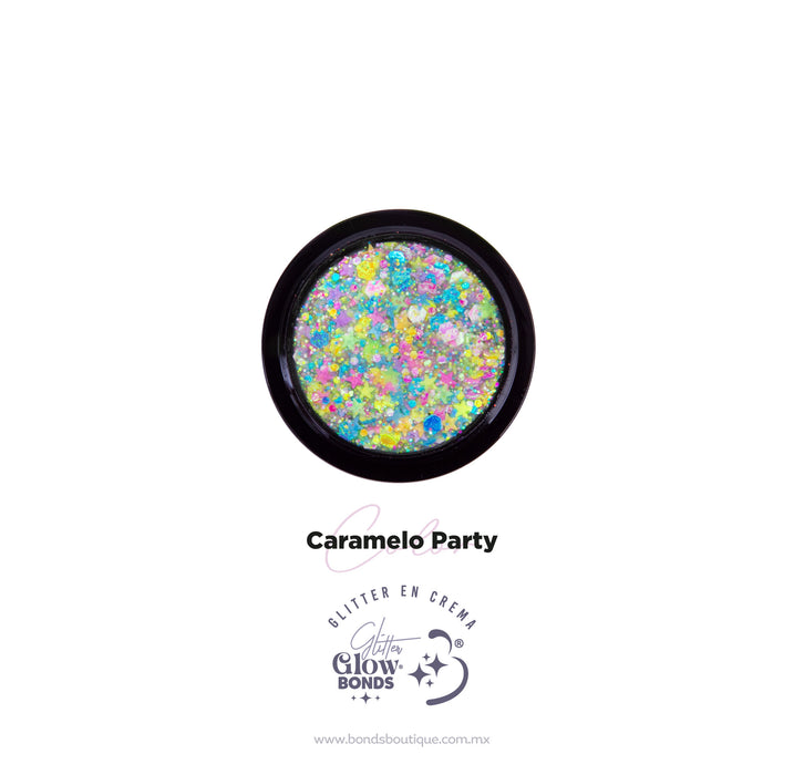 Glitter Glow Bonds - Caramelo Party 5 g - Bond's Boutique