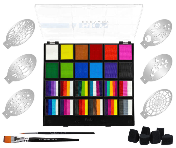Fusion Body Art - Pro Face Paint Kit - Bond's Boutique