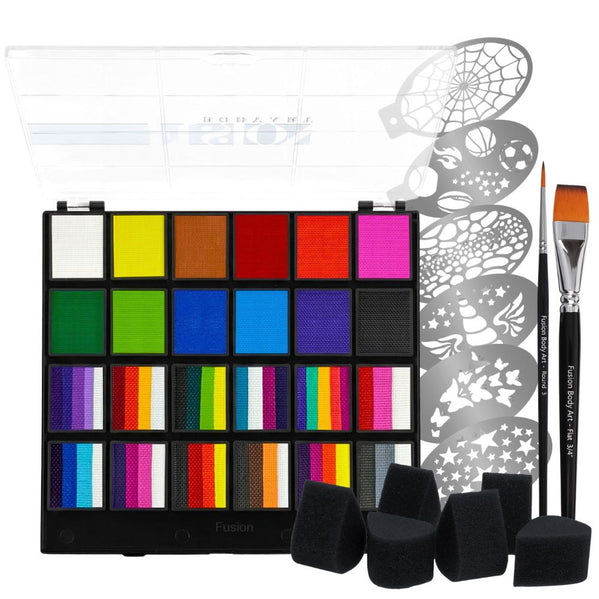 Fusion Body Art - Pro Face Paint Kit - Bond's Boutique