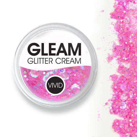 Princess Pink- Gleam Chunky Glitter Cream
