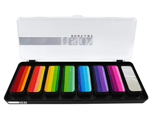 Fusion Body Art - Face Painting Palette - Thin Strokes - RAINBOW RUSH - Bond's Boutique