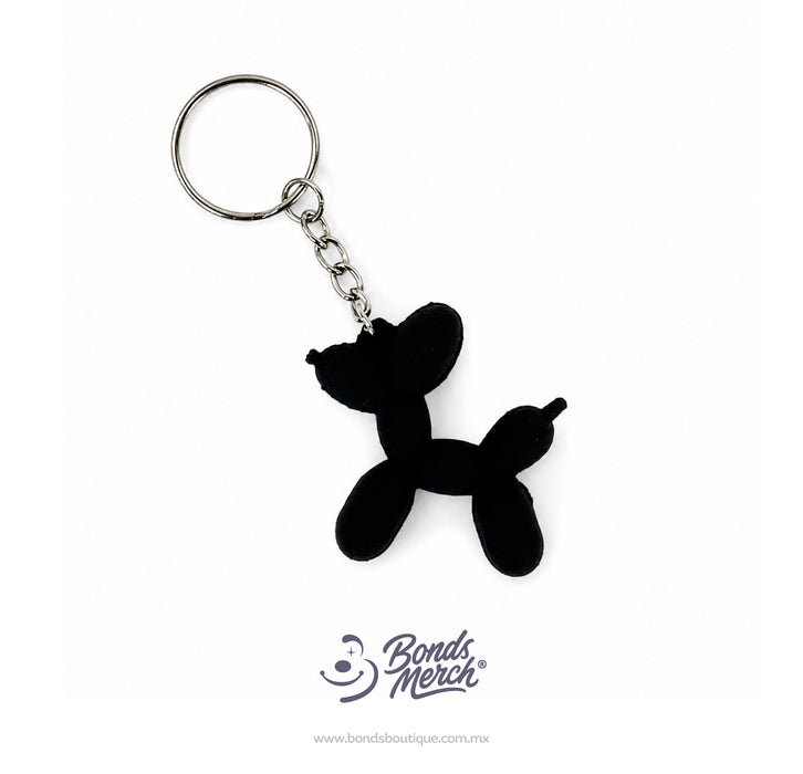 LLAVERO DE PERRO- NEGRO