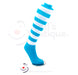 CALCETA BONDS BLANCO/AZUL TURQUESA - Bond's Boutique