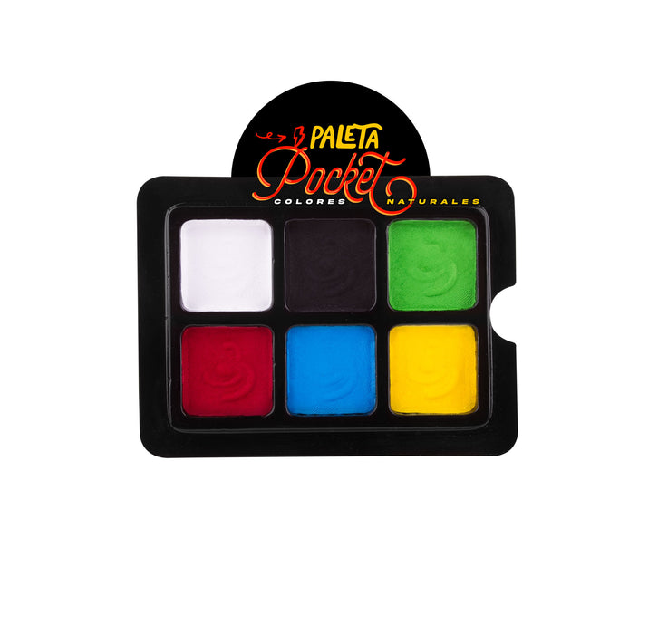Paleta Pocket de 6 Colores Mate