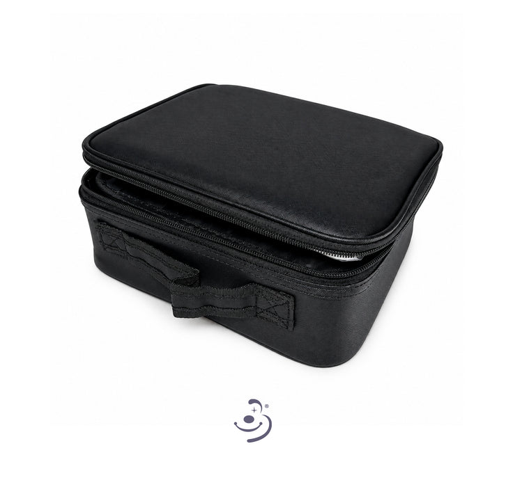 Organizador de cosmeticos con espejo - Negro