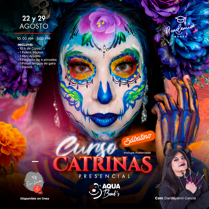 Apartado del "Curso Catrinas Sabatino"- PRESENCIAL - 22 y 29 de Agosto