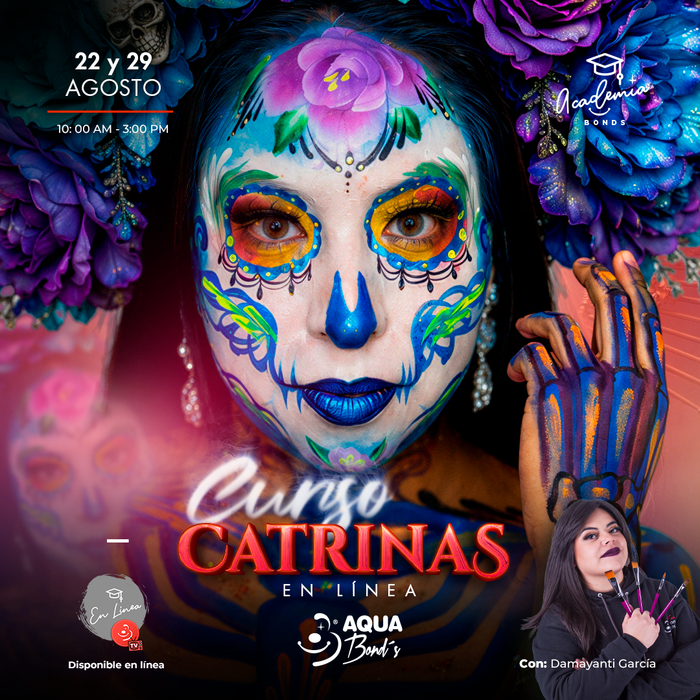 Apartado del "Curso Catrinas Sabatino"- EN LÍNEA - 22 y 29 de Agosto