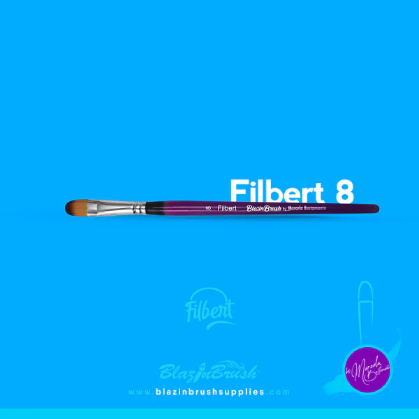 Blazin Brush Filbert 8