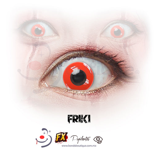 Pupilentes- K2 Red - Bond's Boutique