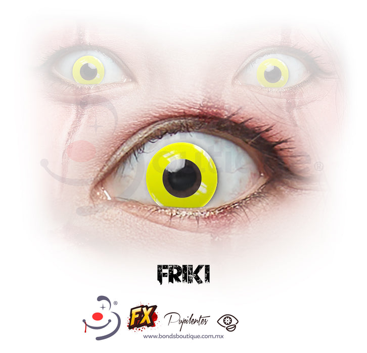 Pupilentes- K4 Yellow - Bond's Boutique