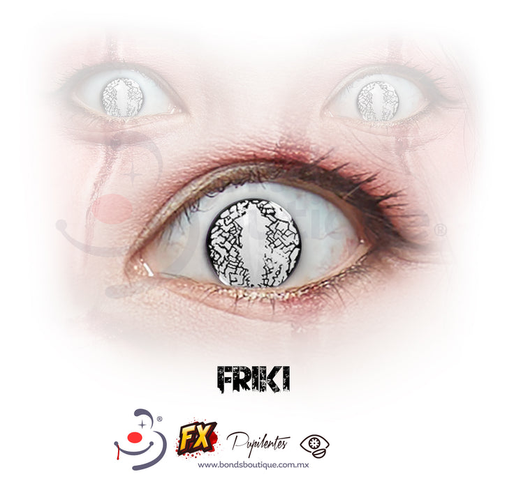 Pupilentes- K49 Dragon White - Bond's Boutique