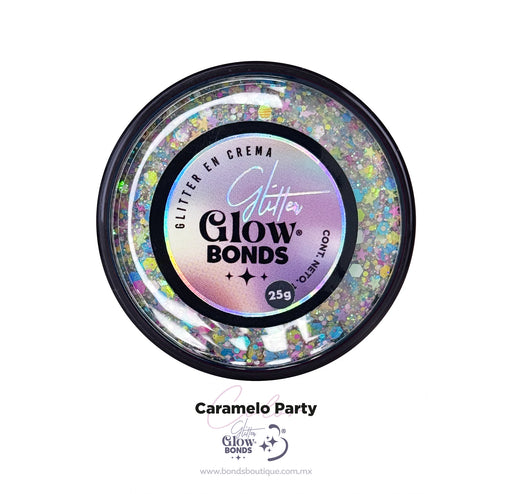Glitter Glow Bonds - Caramelo Party 25 g - Bond's Boutique