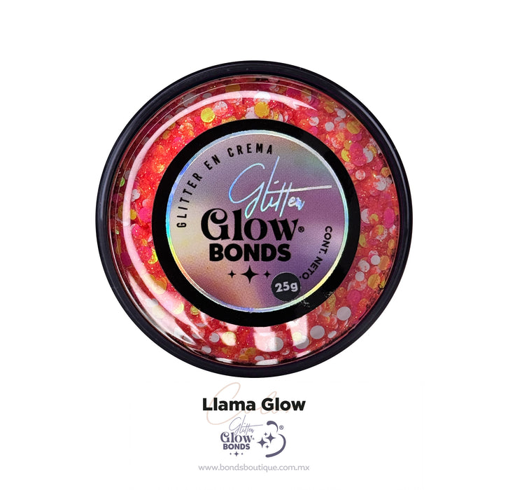 Glitter Glow Bonds - Llama Glow 25 g - Bond's Boutique