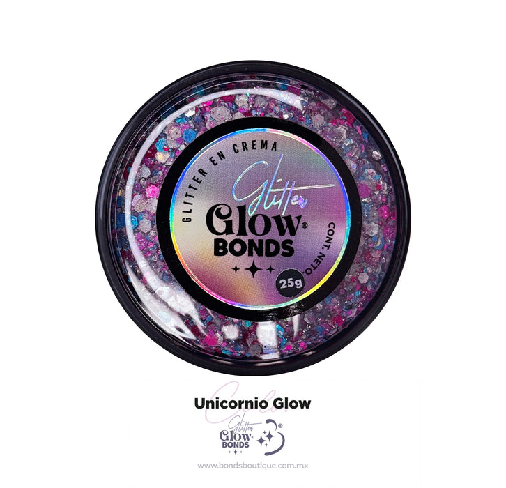 Glitter Glow Bonds - Unicornio Glow 25 g - Bond's Boutique
