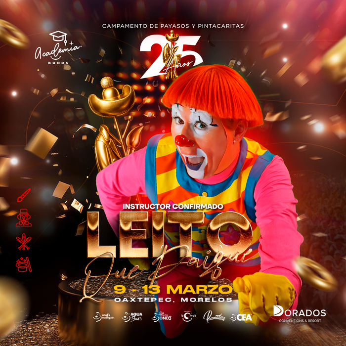 Inscripcion Completa Campamento de Payasos 2026 - Bond's Boutique