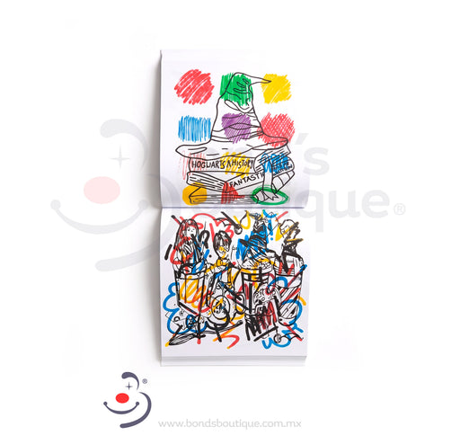 MTG MAGIC - COLORING BOOK - HARRY POTTER 4 CAMBIOS - Bond's Boutique