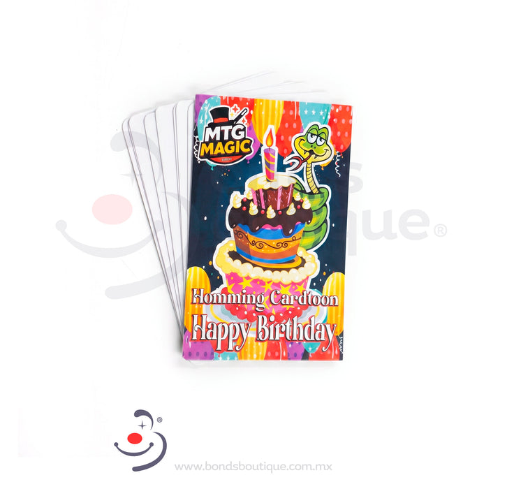 MTG MAGIC - HOMMING CARDTOON - HAPPY BIRTHDAY - Bond's Boutique