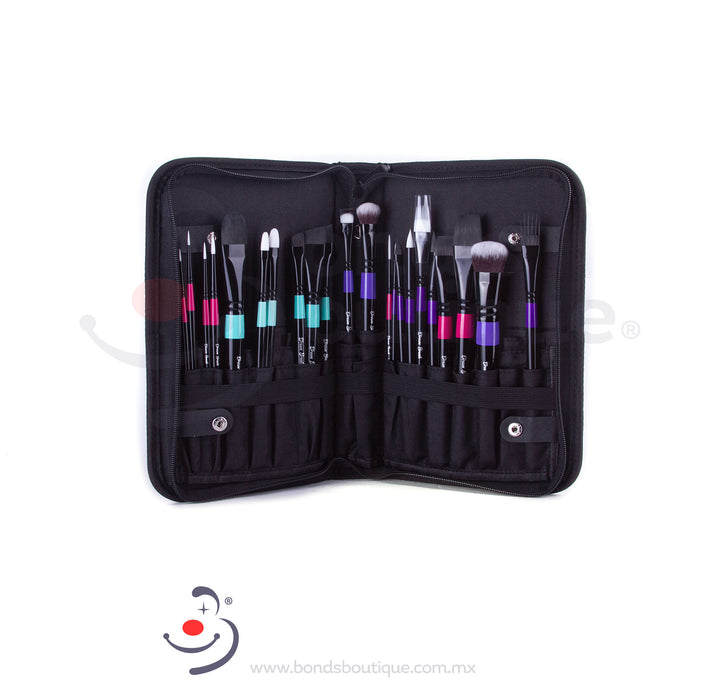 Paquete de 22 Pinceles Dream Brush con Estuche – by Aurora Ávila