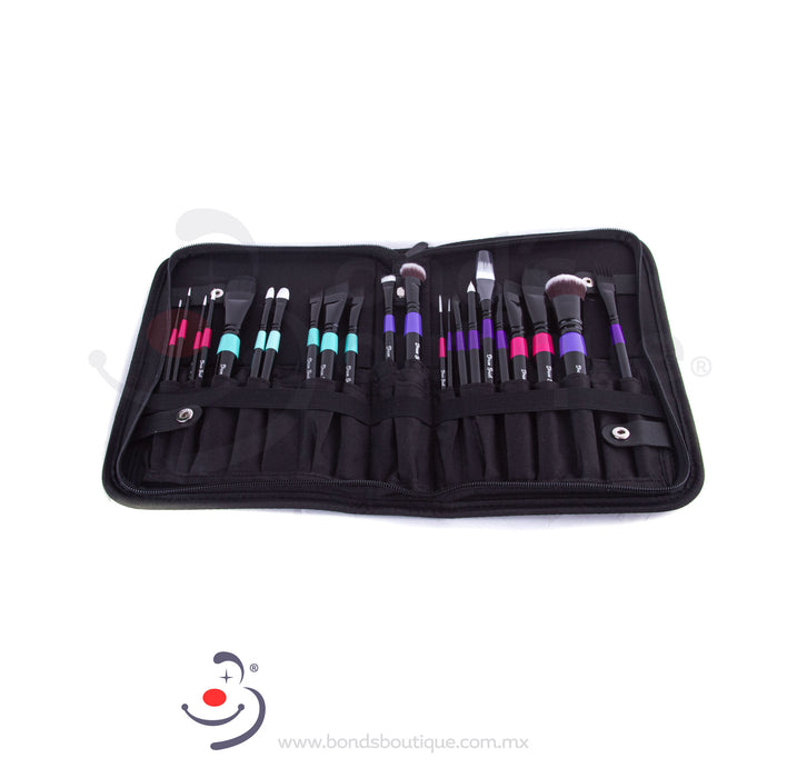 Paquete de 22 Pinceles Dream Brush con Estuche – by Aurora Ávila