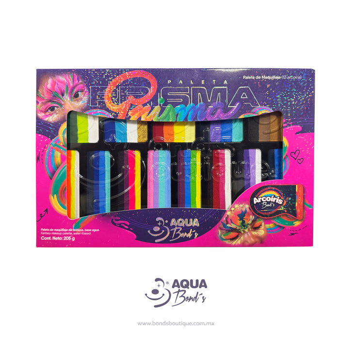 Paleta Prisma 13 - Arcoiris - Bond's Boutique