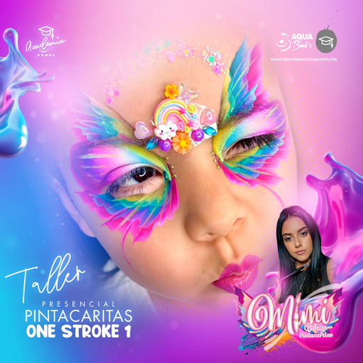 Apartado del "Taller Pintacaritas ONE STROKE 1"- PRESENCIAL - 25, 26 y 27 de Febrero - Bond's Boutique