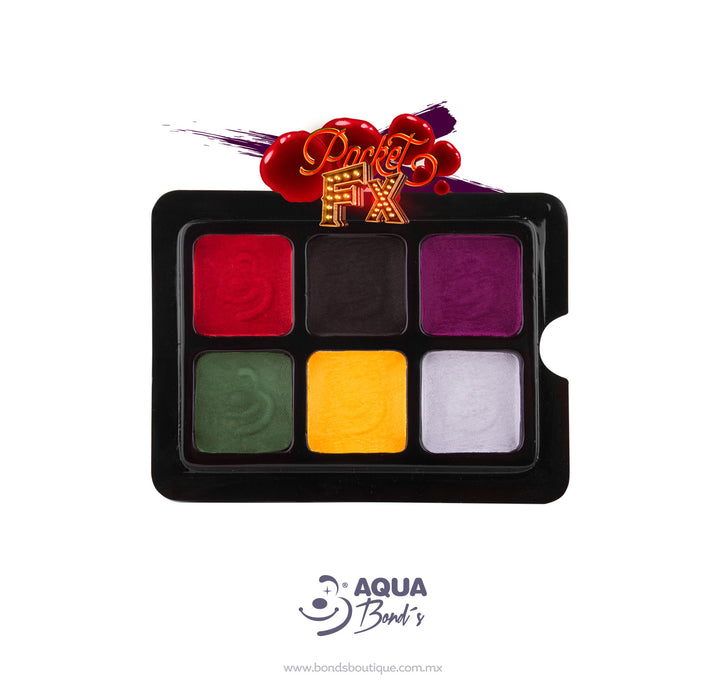 Paleta Pocket de 6 Colores Mate