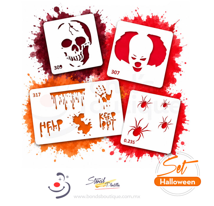 Stencil de Halloween