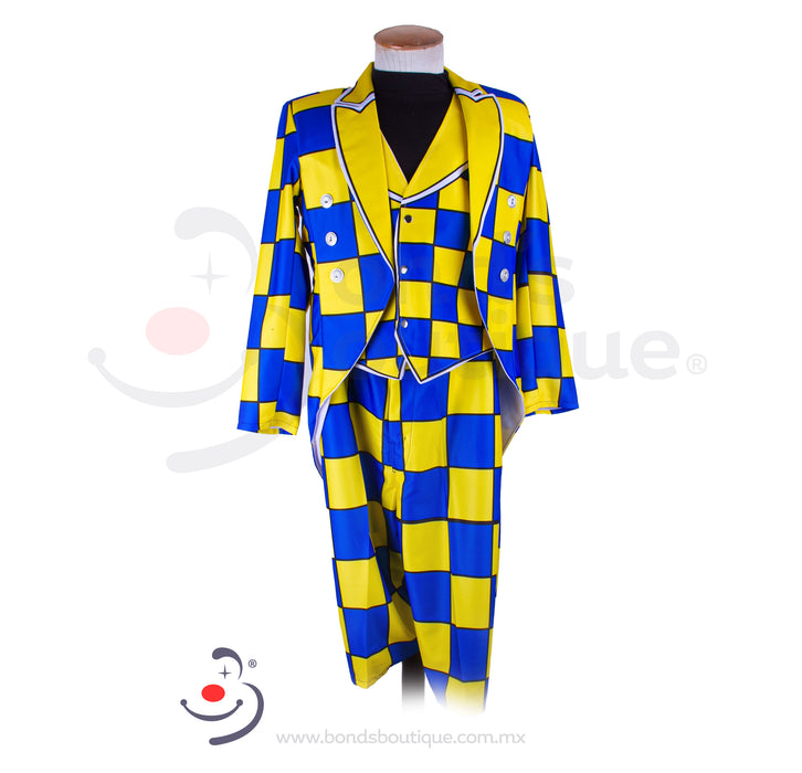 Vestuario Cuadros Amarillo/Azul