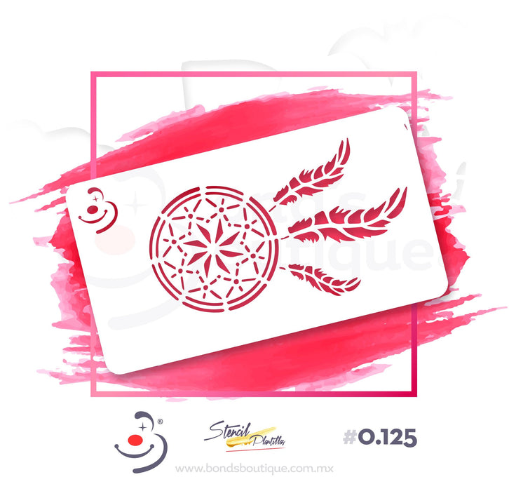 Stencil 125 - Bond's Boutique