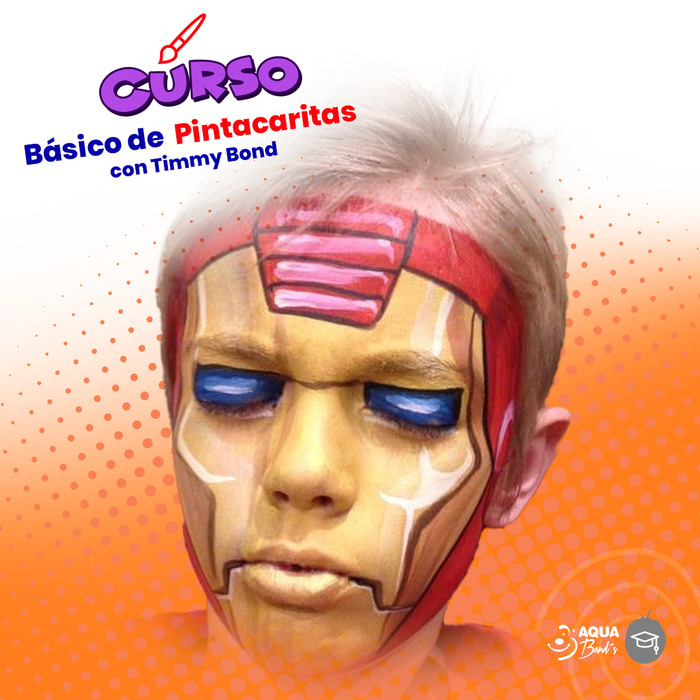 Apartado de Curso "Básico de Pintacaritas Junior con Timmy Bond" EN LÍNEA - Sabatino 3, 10 y 17 de Junio - Bond's Boutique