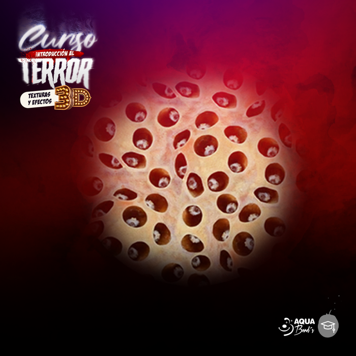 Apartado del “Curso Introducción al Terror: texturas y efectos 3D” - PRESENCIAL - 6, 7 y 8 de Mayo