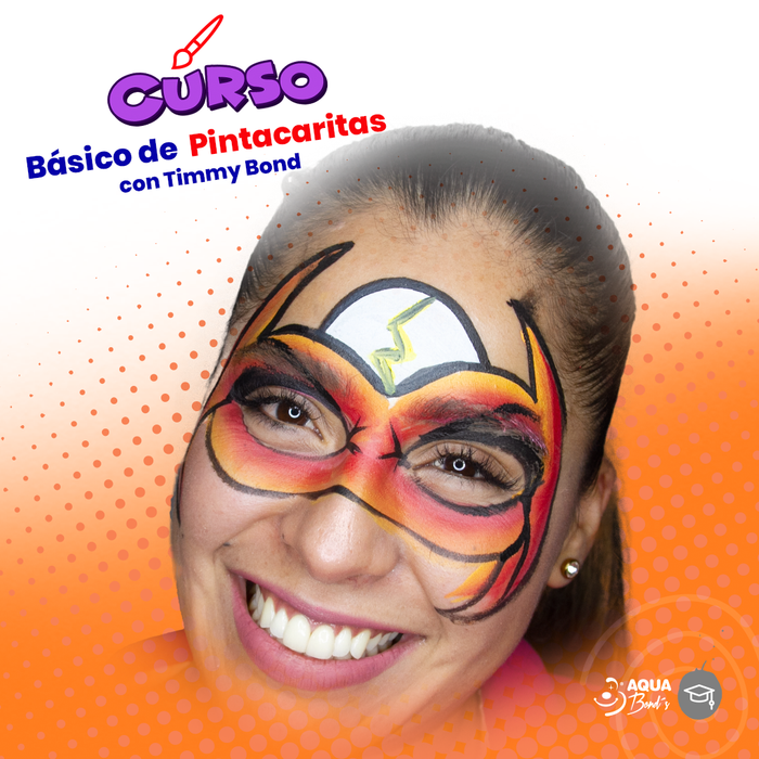 Apartado de Curso "Básico de Pintacaritas Junior con Timmy Bond" EN LÍNEA - Sabatino 3, 10 y 17 de Junio - Bond's Boutique