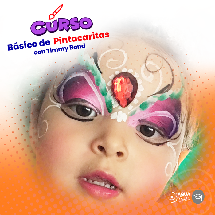 Apartado de Curso "Básico de Pintacaritas Junior con Timmy Bond" EN LÍNEA - Sabatino 3, 10 y 17 de Junio - Bond's Boutique