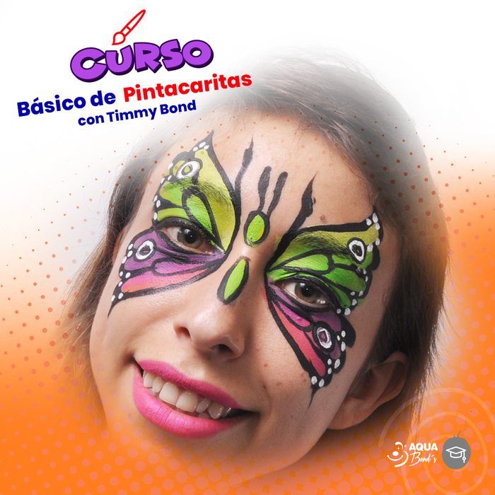 Apartado de Curso "Básico de Pintacaritas Junior con Timmy Bond"+ Materiales- Sabatino 3, 10 y 17 de Junio - Bond's Boutique